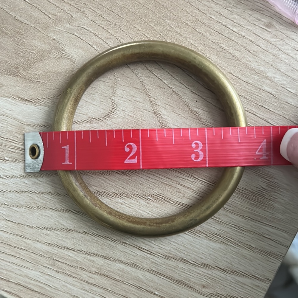 Solid Brass cuff - Picture 3 of 3